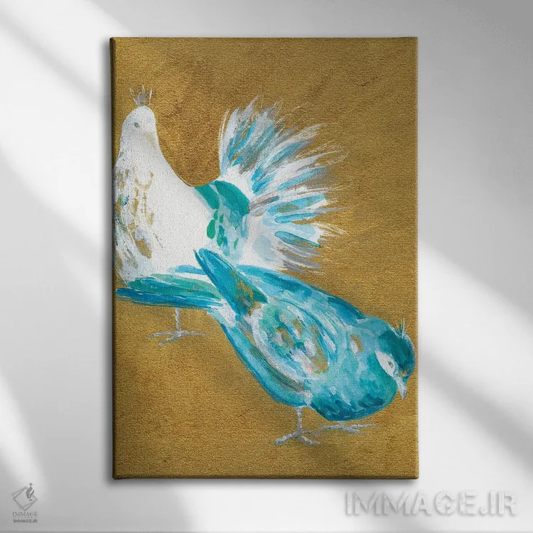 تابلو دکوراتیو سلطنت سرگردان اثر کندون کریشنز - نمای روبهرو روی دیوار