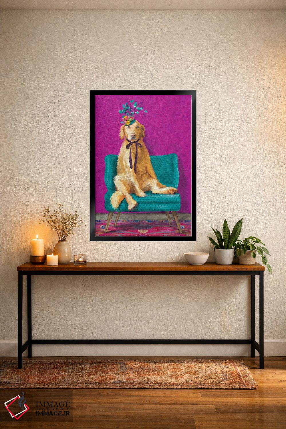 تابلو دکوراتیو دوشس اثر کندون کریشنز - D5B