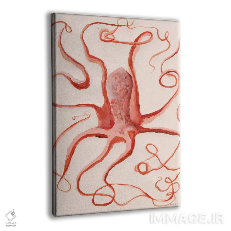 تابلو دکوراتیو درهم تنیده اثر کندون کریشنز - نمای پرسپکتیو محصول