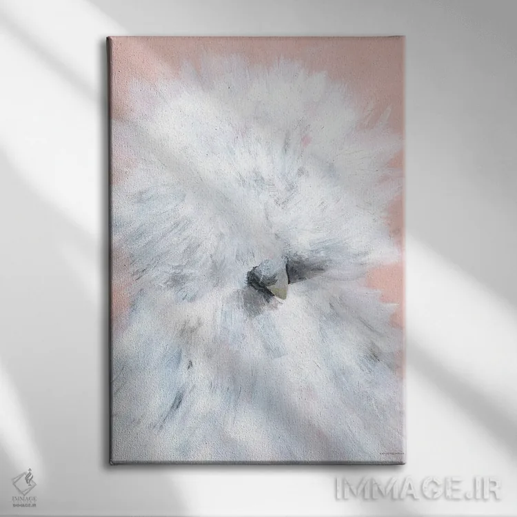 تابلو مدرن اون دختر موهای عالی داره اثر کندون کریشنز - نمای روبهرو روی دیوار