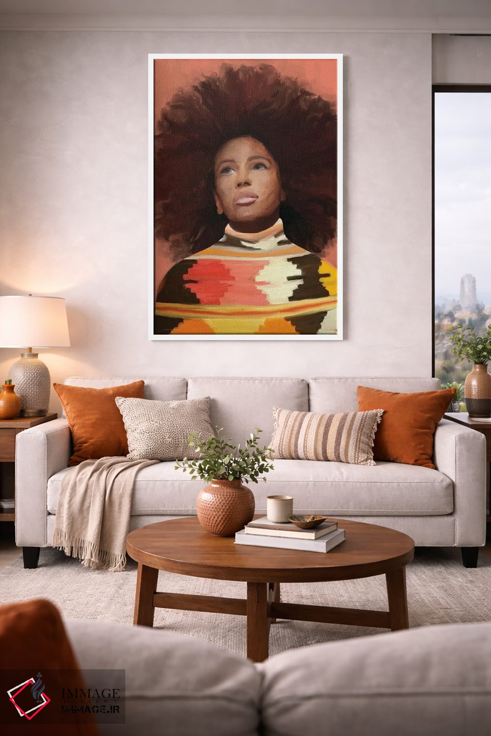 تابلو دکوراتیو درخشش اثر کندون کریشنز - D1W