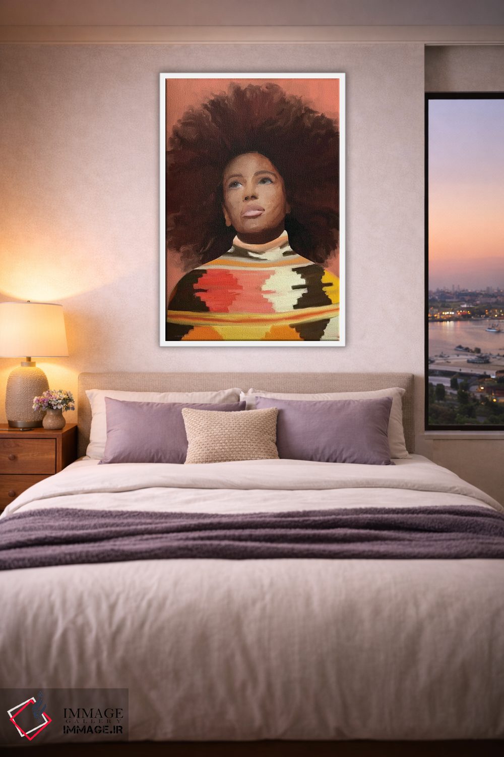 تابلو دکوراتیو درخشش اثر کندون کریشنز - D2W