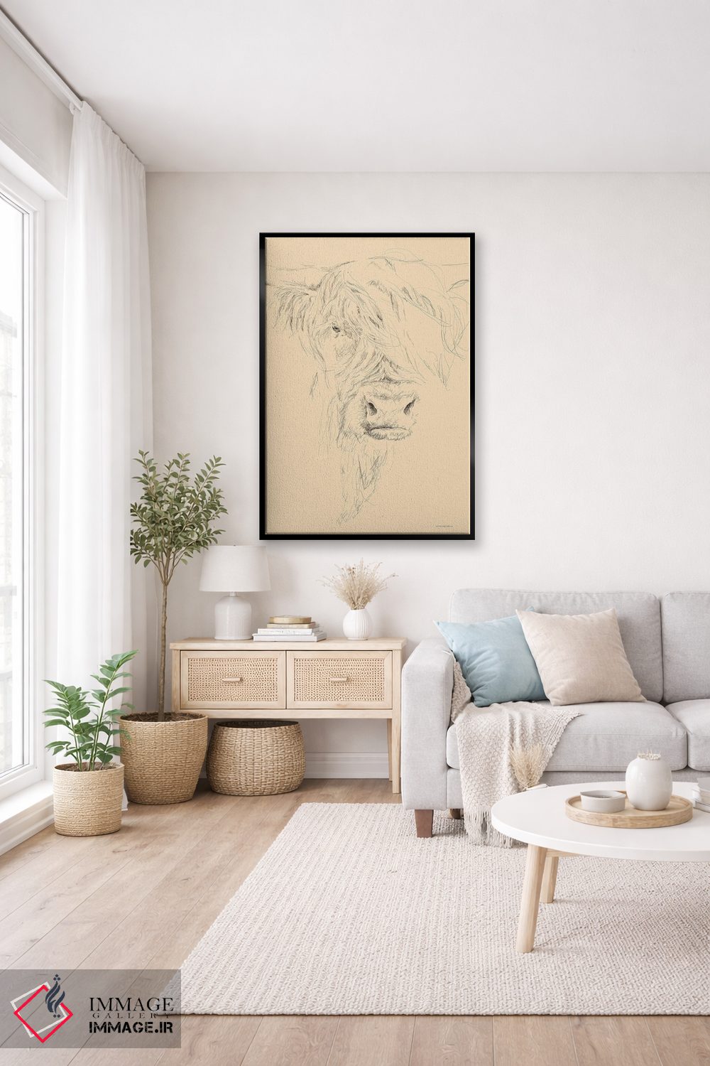 تابلو مینیمال سالی پرمو اثر کندون کریشنز - D4B