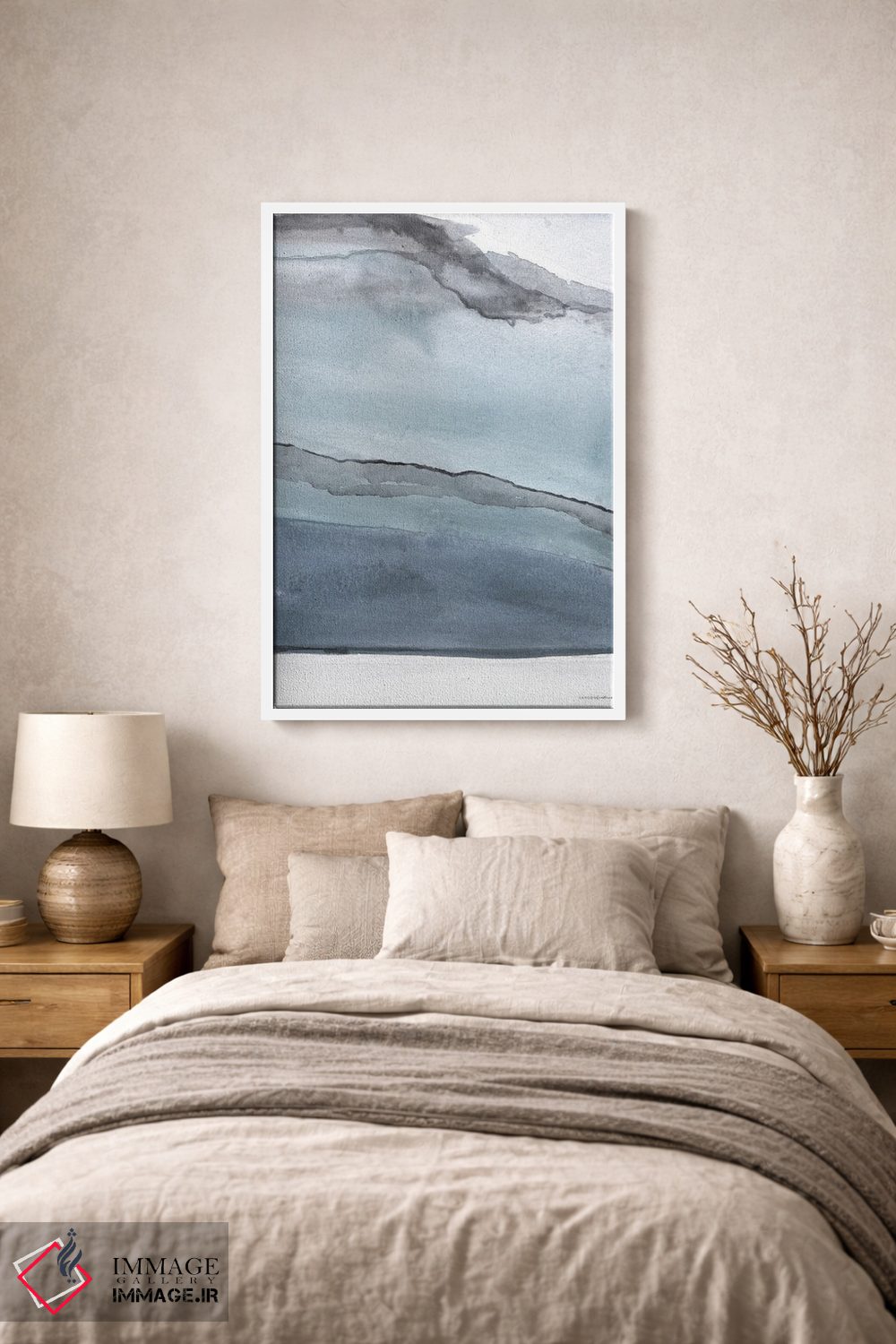 تابلو انتزاعی بالا و آن سوی تپه اثر کندون کریشنز - D1W