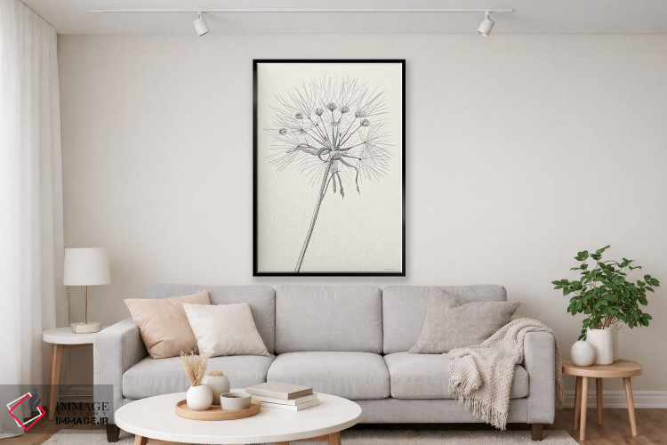 تابلو مینیمال لحظات اثر کندون کریشنز - D3B