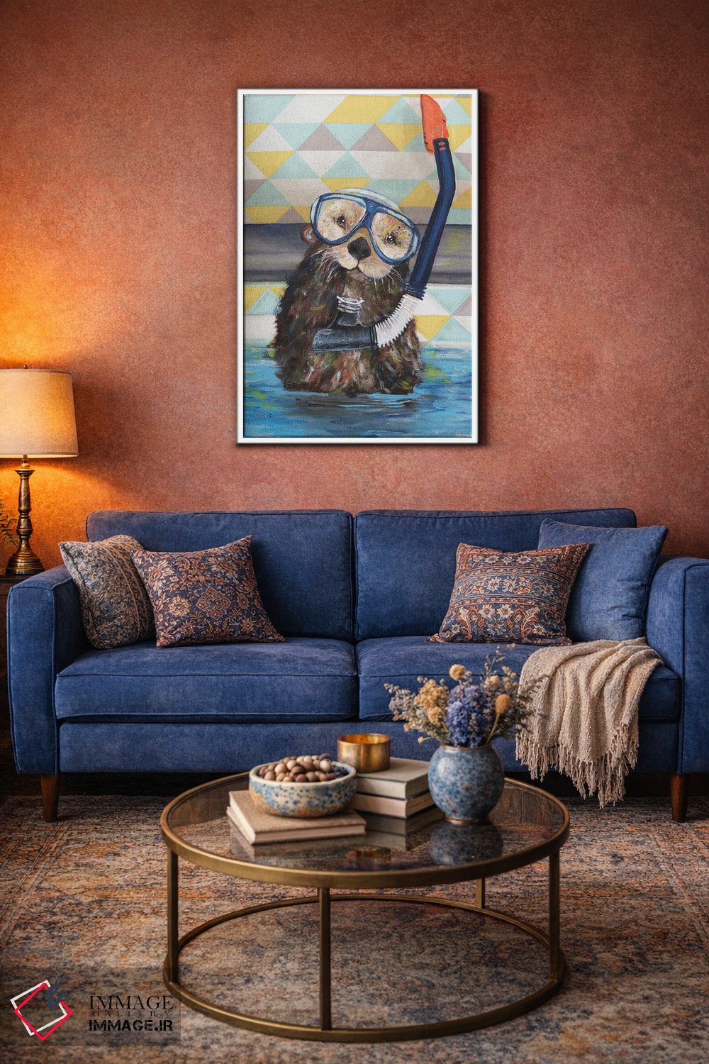 تابلو دکوراتیو آموزش غواصی اثر کندون کریشنز - D4W