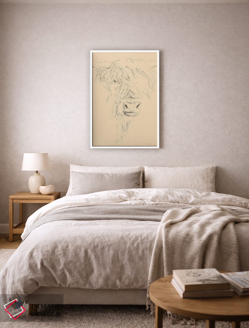 تابلو مینیمال سالی پرمو اثر کندون کریشنز - D6W