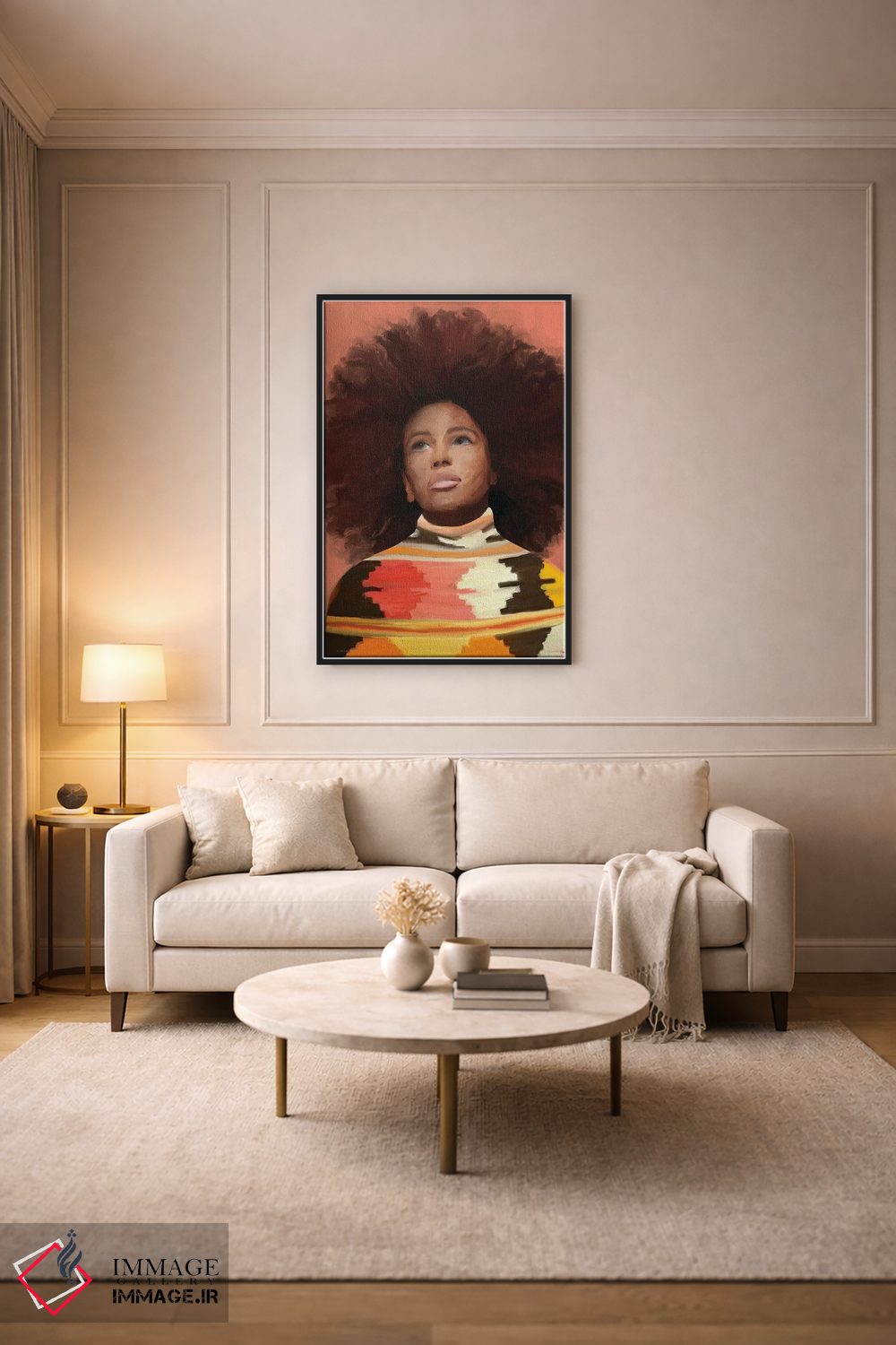 تابلو دکوراتیو درخشش اثر کندون کریشنز - D4B