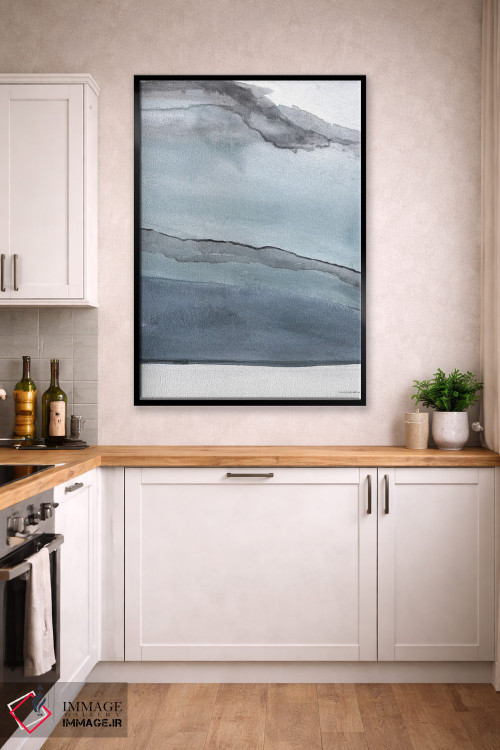 تابلو انتزاعی بالا و آن سوی تپه اثر کندون کریشنز - D2B
