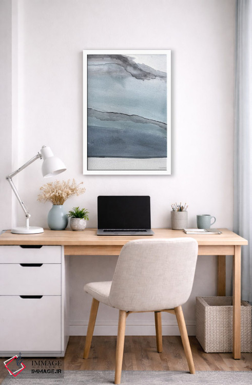 تابلو انتزاعی بالا و آن سوی تپه اثر کندون کریشنز - D4W