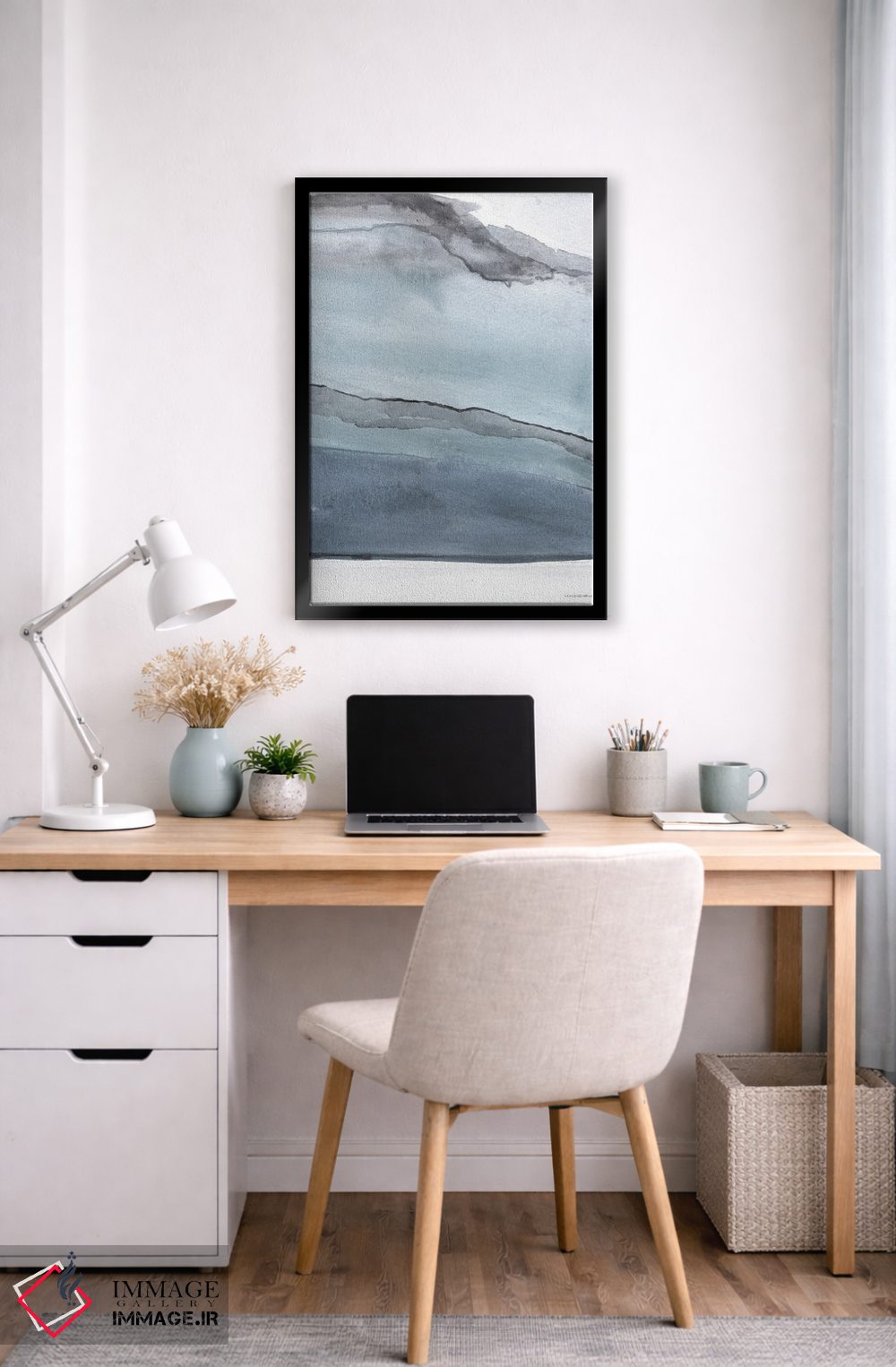 تابلو انتزاعی بالا و آن سوی تپه اثر کندون کریشنز - D6B