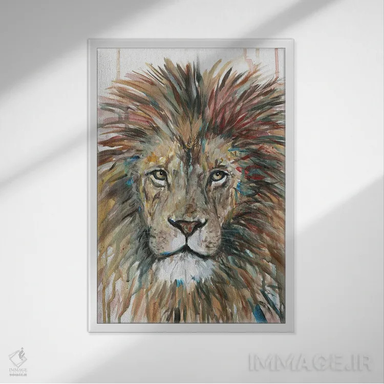 تابلو دکوراتیو رئیس خانه اثر کندون کریشنز - نمای قابدار سفید