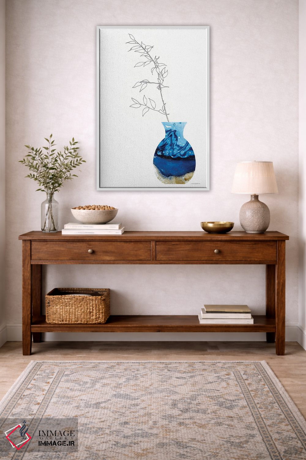 تابلو مینیمال پروژه سرامیکی دخترم اثر کندون کریشنز - D3W