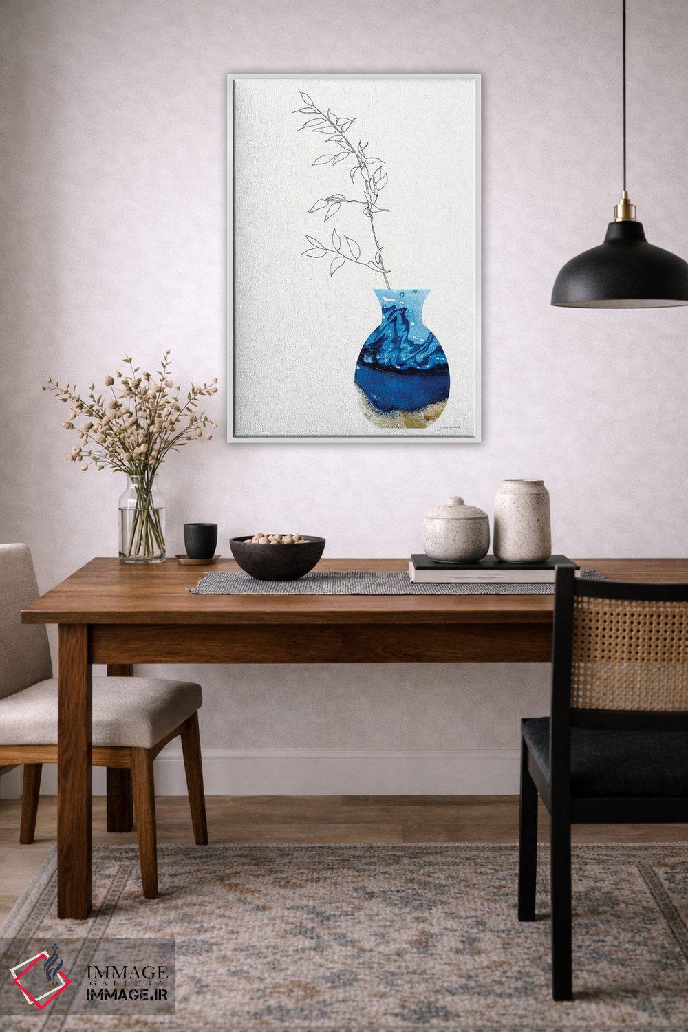 تابلو مینیمال پروژه سرامیکی دخترم اثر کندون کریشنز - D4W