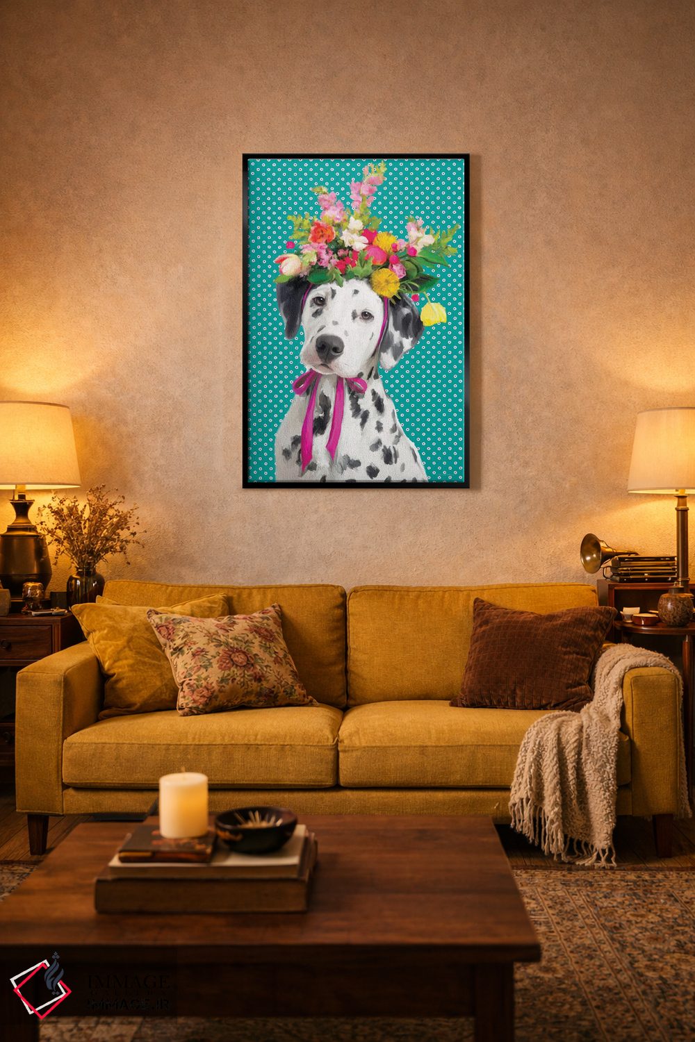 تابلو دکوراتیو پردیتا اثر کندون کریشنز - D5B