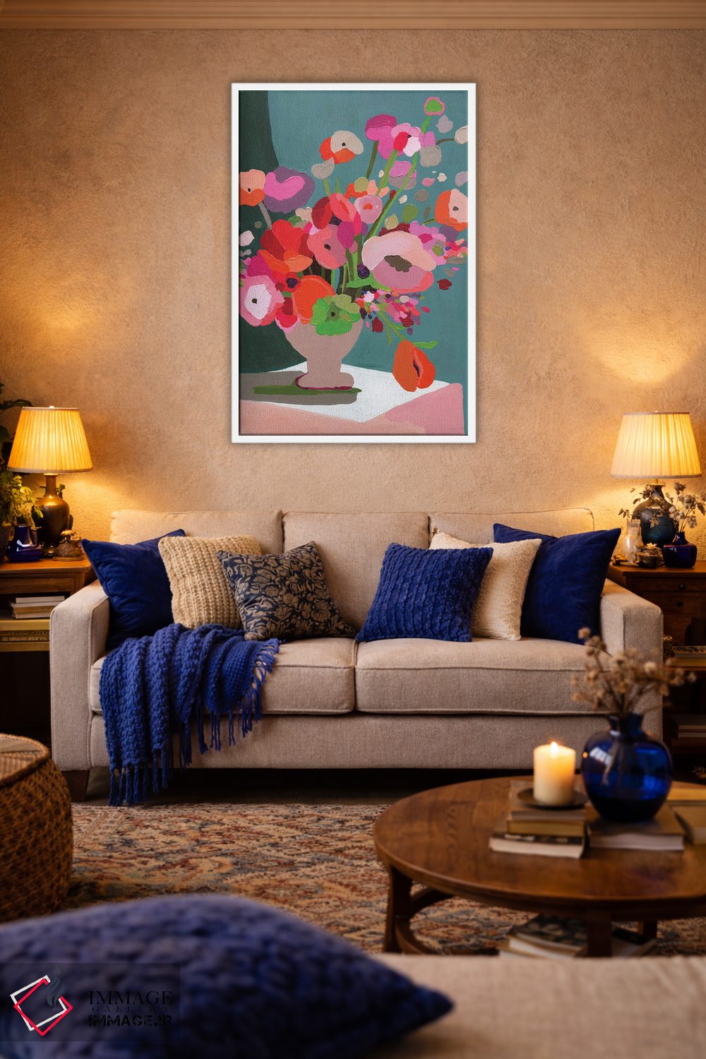 تابلو دکوراتیو یک قاچ پرتقال اثر کندون کریشنز - D4W