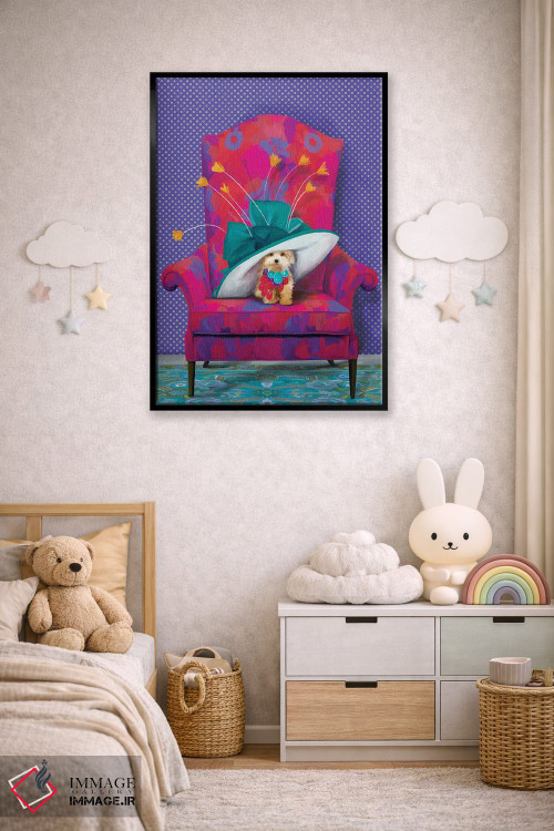 تابلو دکوراتیو گل زرد اثر کندون کریشنز - D6B