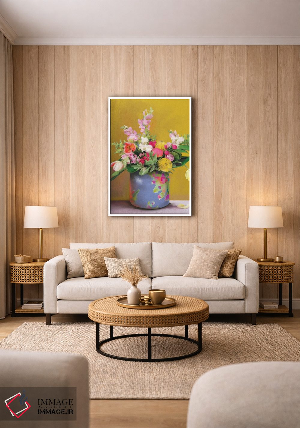 تابلو دکوراتیو گام برداشتن در آفتاب اثر کندون کریشنز - D1W