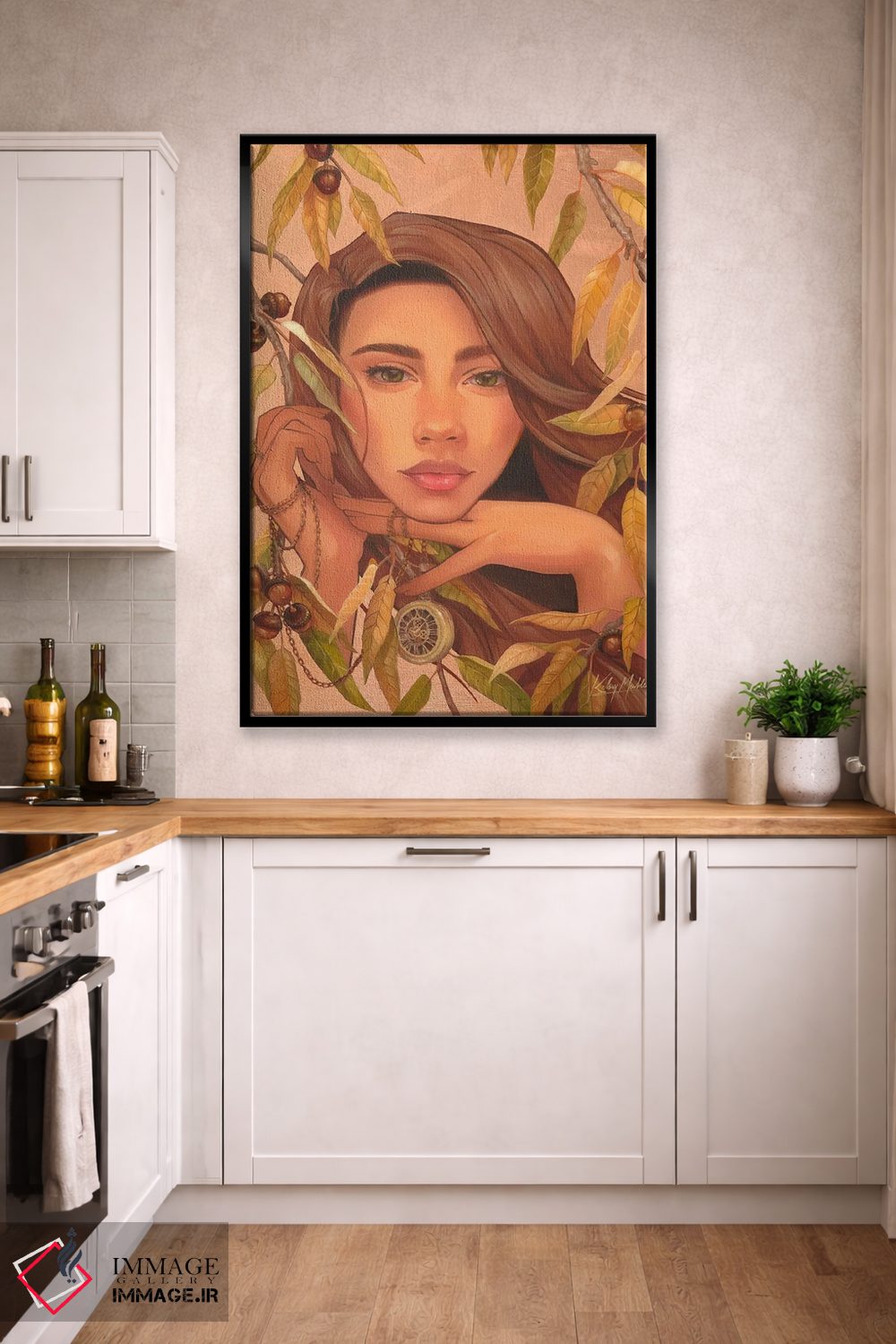 تابلو دکوراتیو آرامش اثر کلسی مرکل - D3B