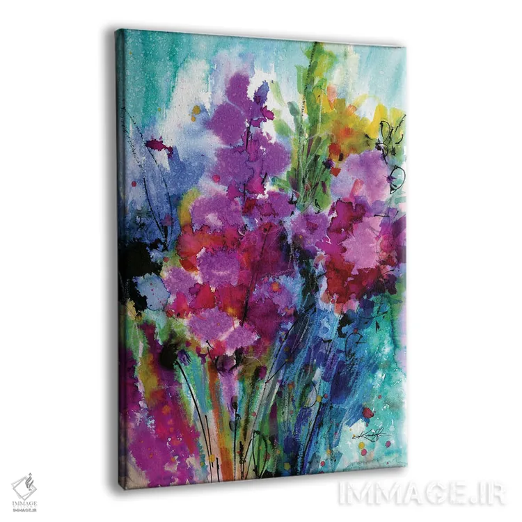 تابلو دکوراتیو رقص در میان شکوفه ها دوم اثر کتی مورتون استنیون - نمای پرسپکتیو محصول