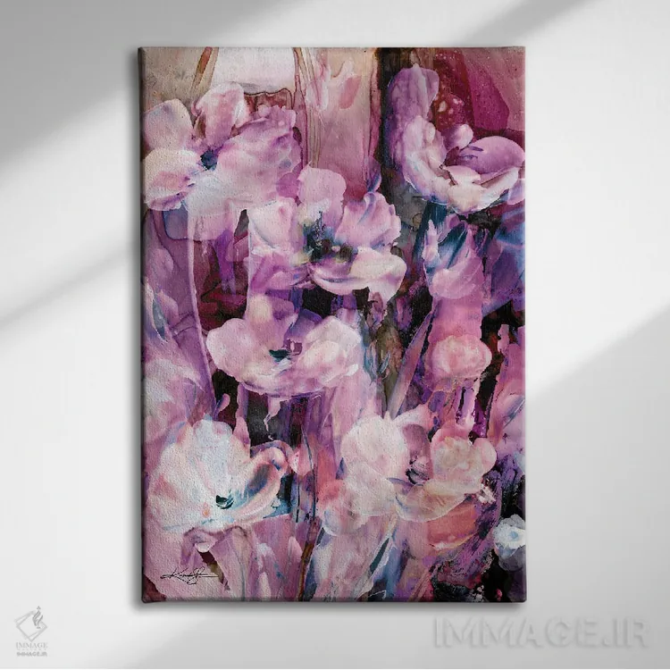 تابلو دکوراتیو زیبایی الهی اثر کتی مورتون استنیون - نمای روبهرو روی دیوار