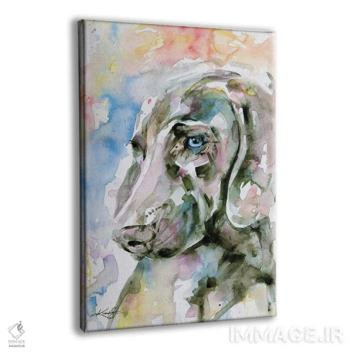 تابلو دکوراتیو چشمان آبی اثر کتی مورتون استنیون - نمای پرسپکتیو محصول