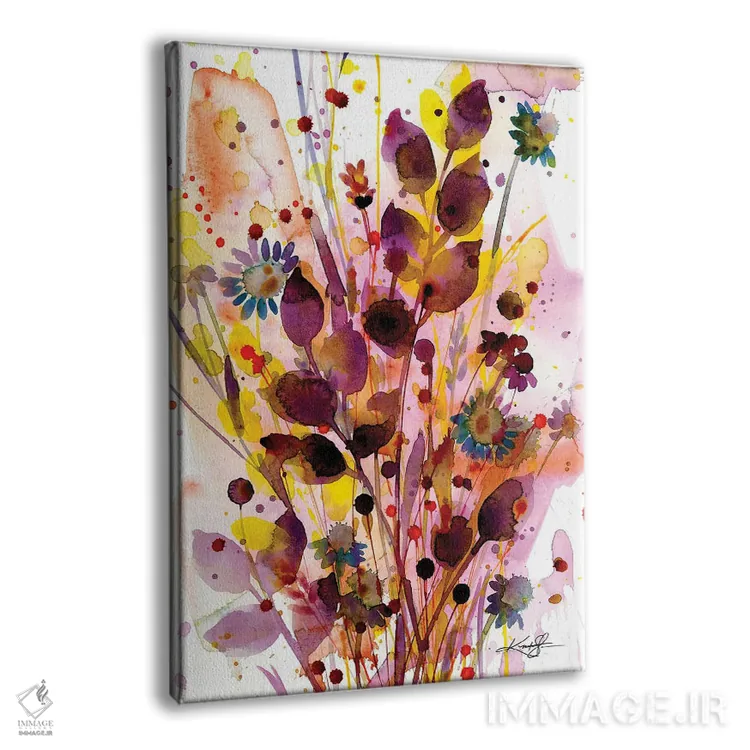 تابلو دکوراتیو شادی پاییزی III اثر کتی مورتون استنیون - نمای پرسپکتیو محصول