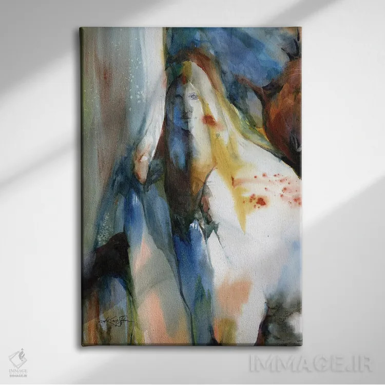 تابلو دکوراتیو روح پاییز اثر کتی مورتون استنیون - نمای روبهرو روی دیوار