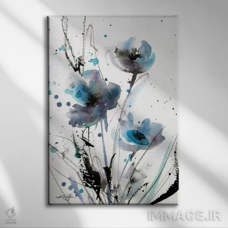 تابلو مینیمال برداشت های کوچک III اثر کتی مورتون استنیون - نمای روبهرو روی دیوار