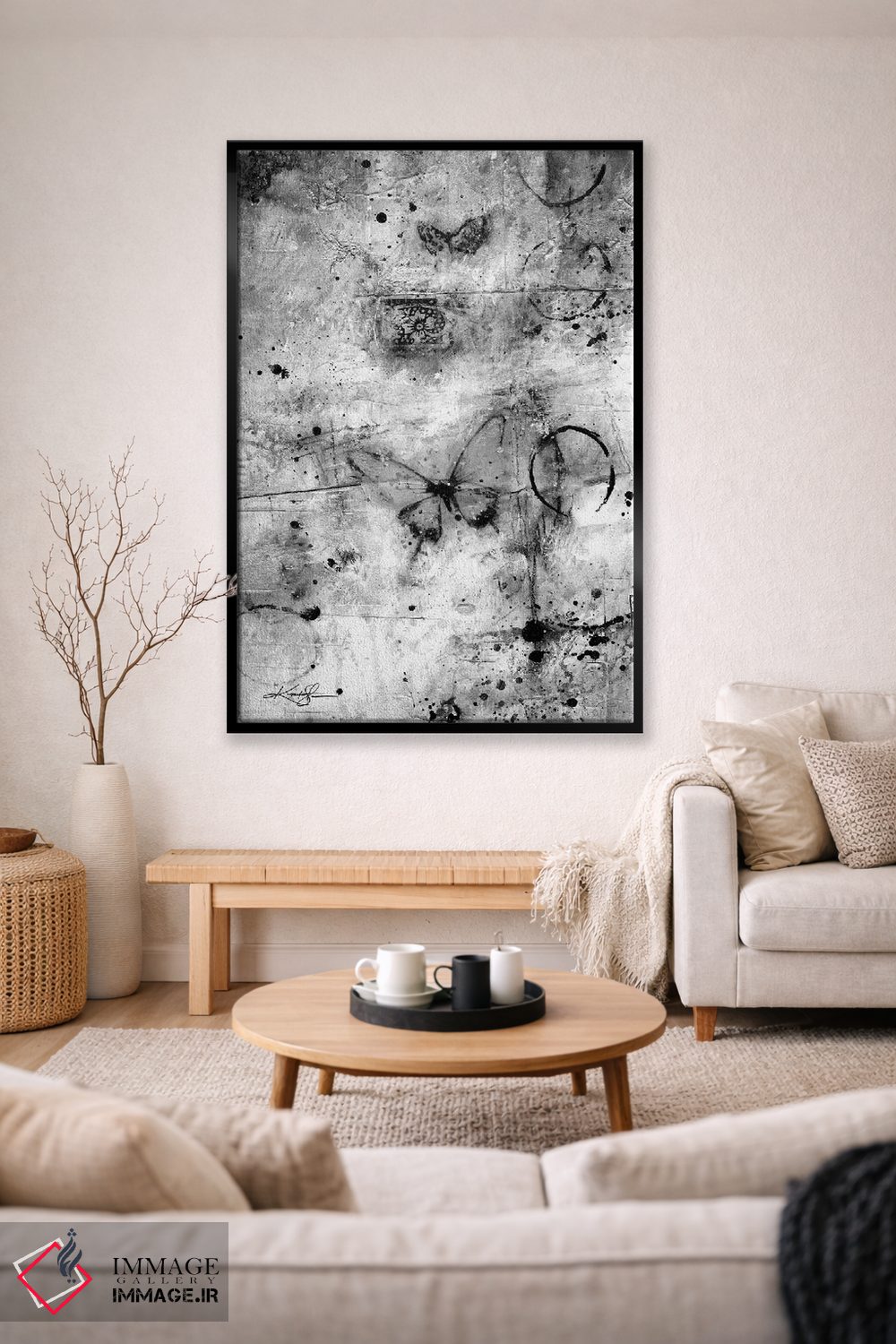 تابلو دکوراتیو ملودی تامل پنجم-دوم اثر کتی مورتون استنیون - D2B