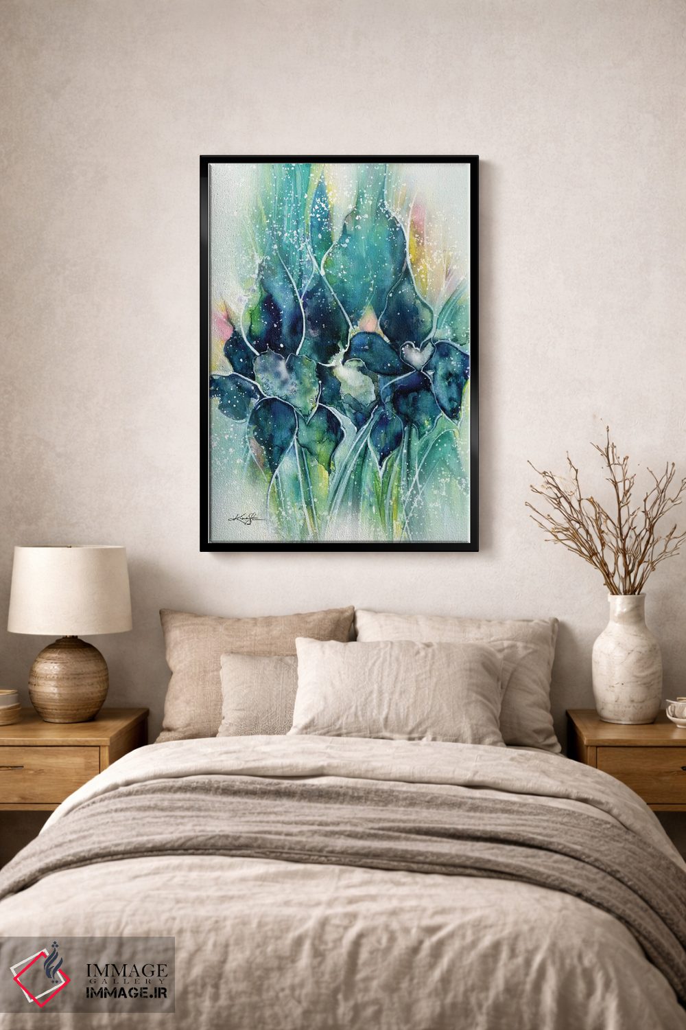 تابلو دکوراتیو افسون سلطنتی اثر کتی مورتون استنیون - D2B