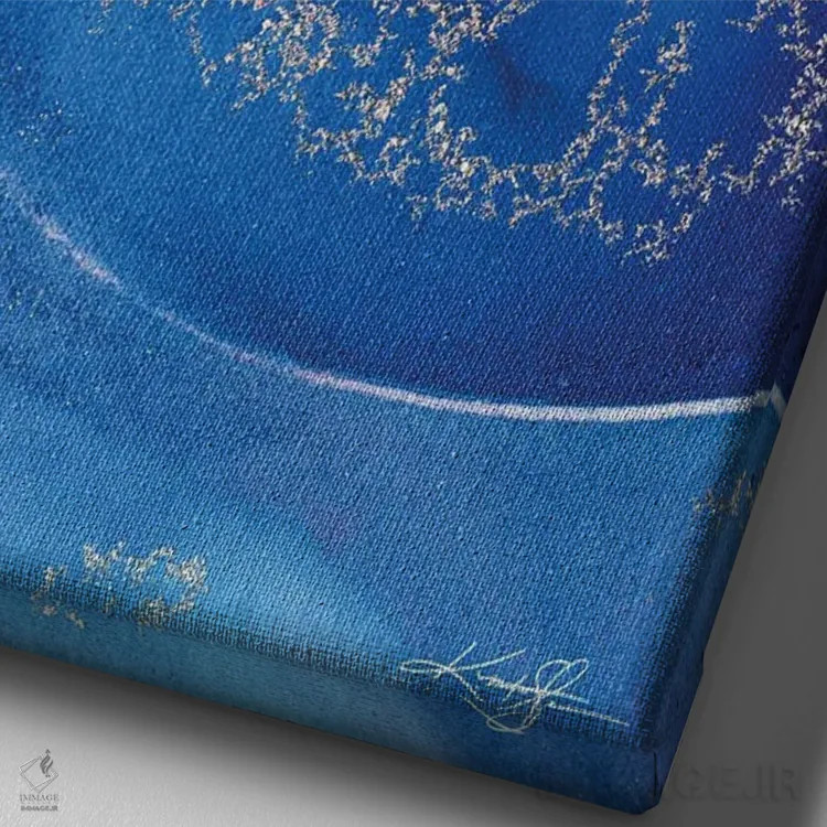 تابلو دکوراتیو صدف ناتیلوس IIIA اثر کتی مورتون استنیون - نمای نزدیک بافت بوم