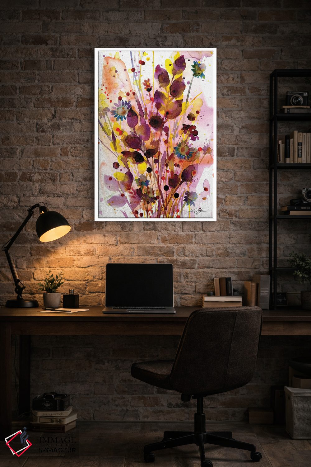 تابلو دکوراتیو شادی پاییزی III اثر کتی مورتون استنیون - D3W
