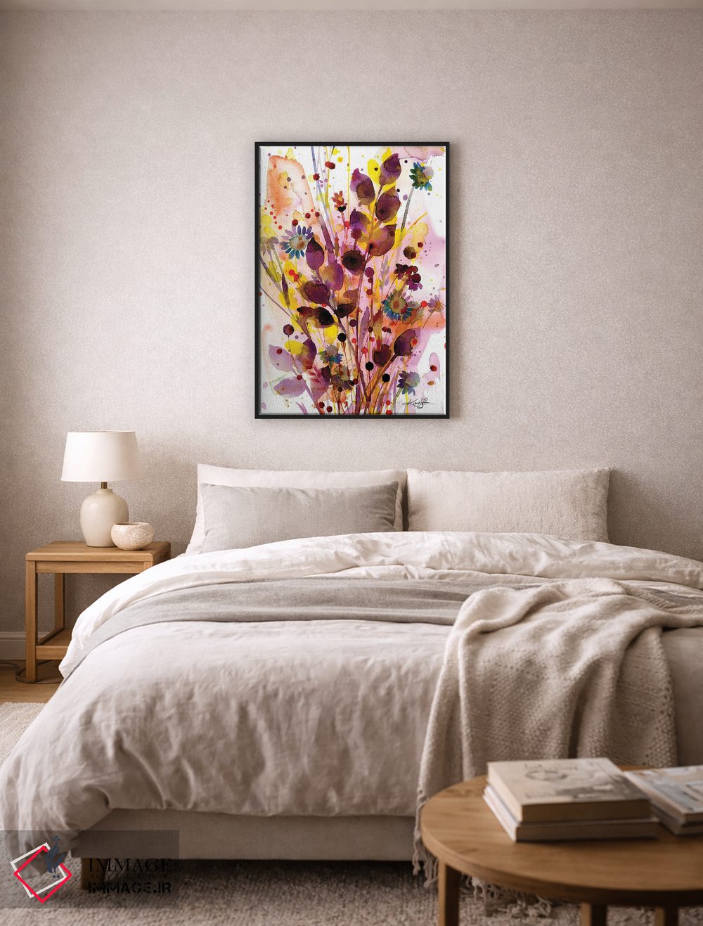 تابلو دکوراتیو شادی پاییزی III اثر کتی مورتون استنیون - D6B