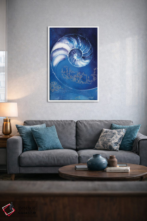 تابلو دکوراتیو صدف ناتیلوس IIIA اثر کتی مورتون استنیون - D3W