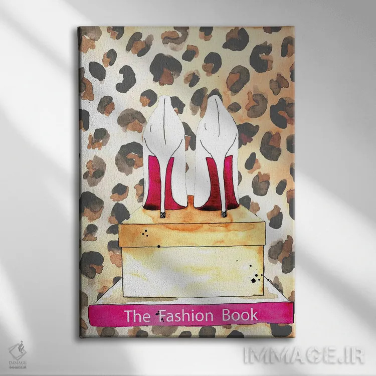 تابلو دکوراتیو انجمن جعبه کفش اثر کلسی مک نت - نمای روبهرو روی دیوار