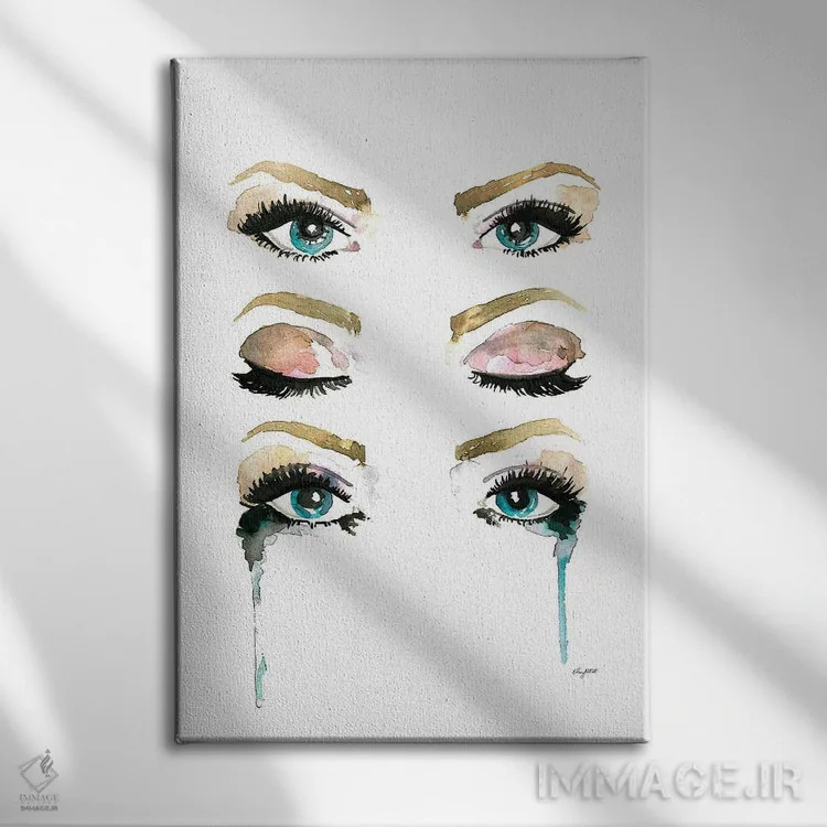 تابلو دکوراتیو دیدن روح اثر کلسی مک نت - نمای روبهرو روی دیوار