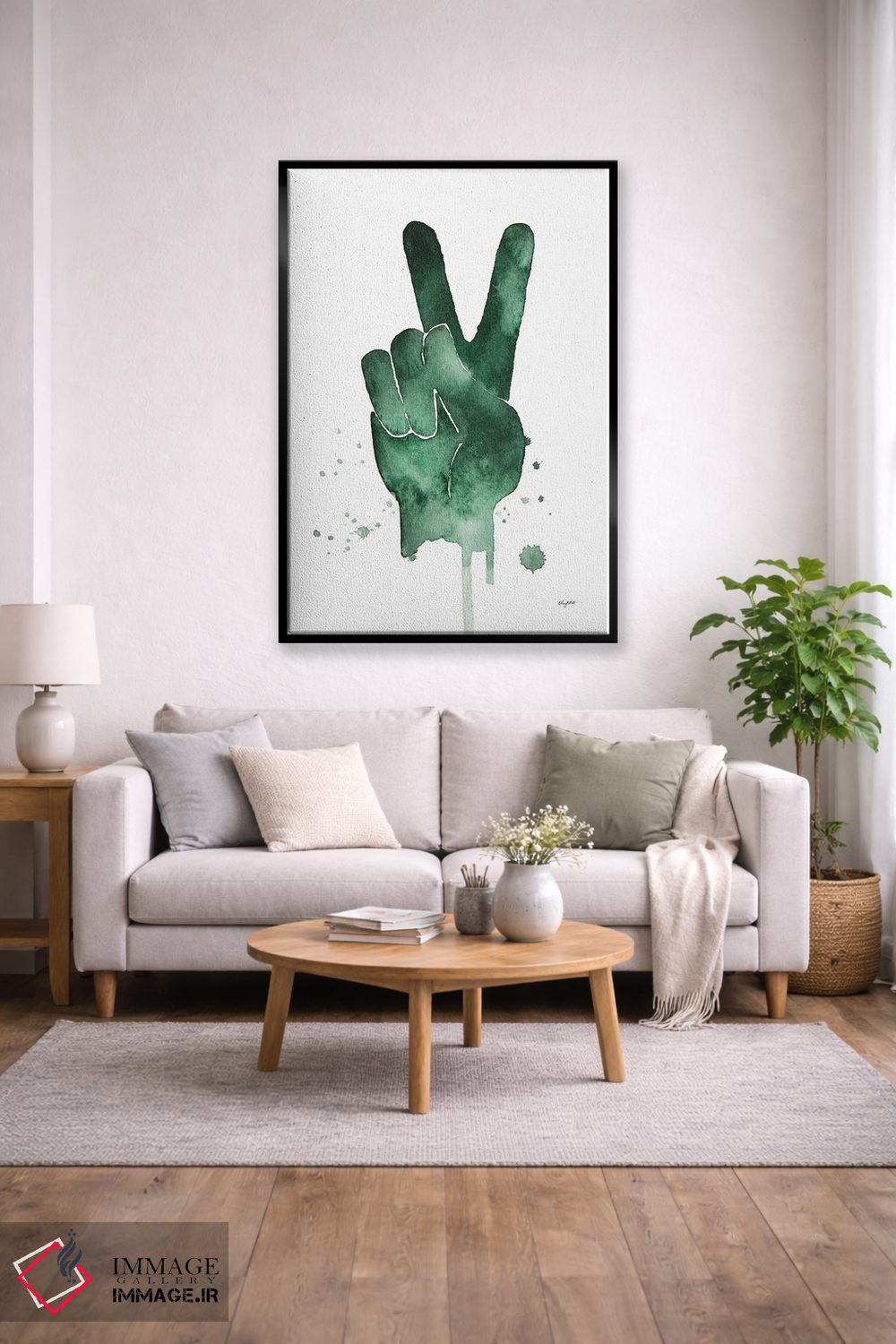 تابلو دکوراتیو صلح اثر کلسی مک نت - D2B