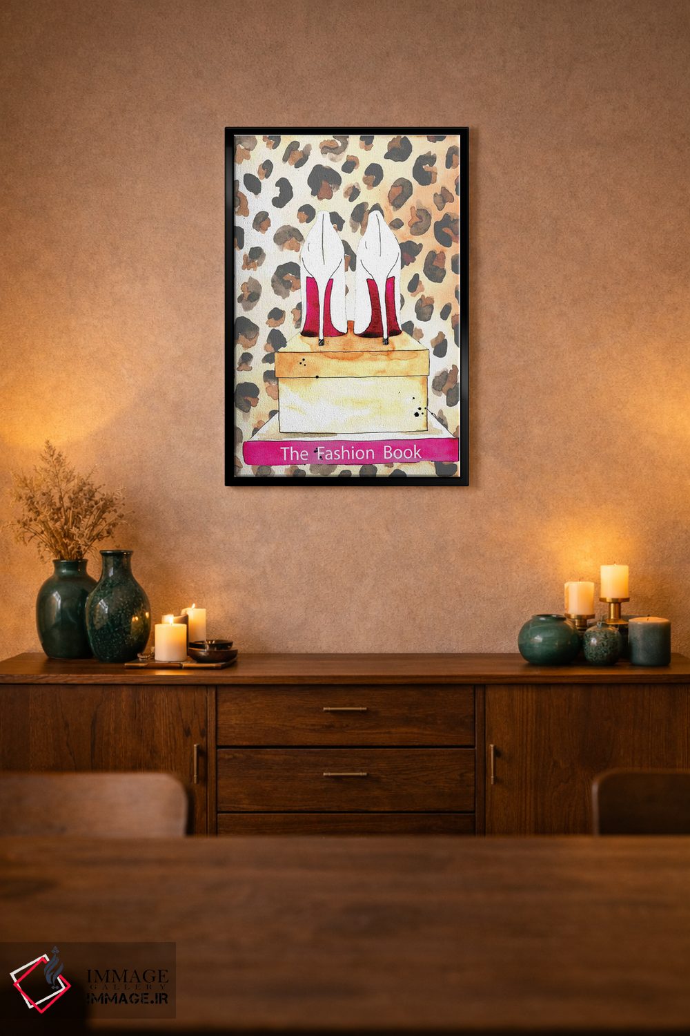 تابلو دکوراتیو انجمن جعبه کفش اثر کلسی مک نت - D2B