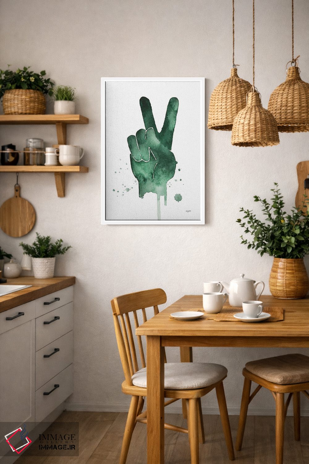 تابلو دکوراتیو صلح اثر کلسی مک نت - D3W