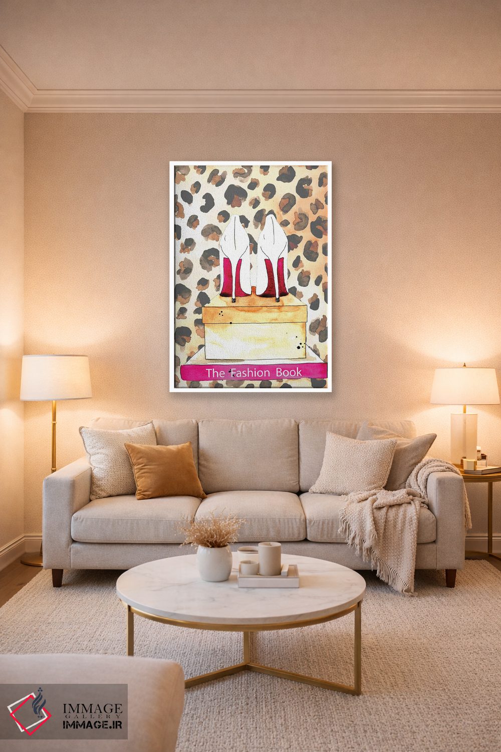 تابلو دکوراتیو انجمن جعبه کفش اثر کلسی مک نت - D3W