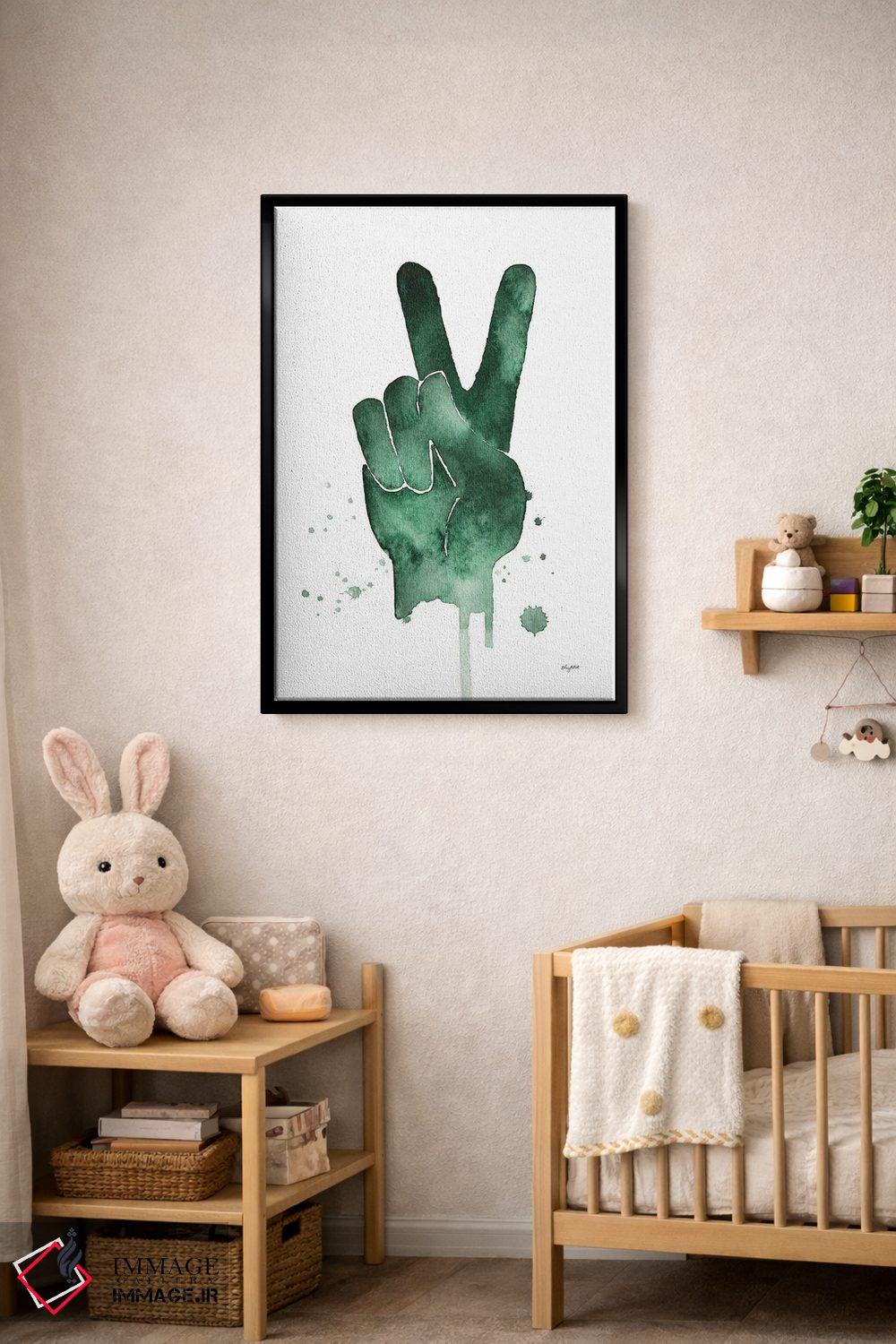 تابلو دکوراتیو صلح اثر کلسی مک نت - D5B