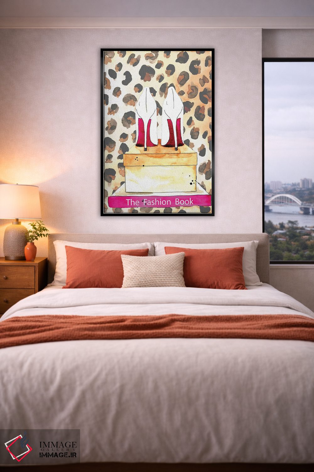 تابلو دکوراتیو انجمن جعبه کفش اثر کلسی مک نت - D5B