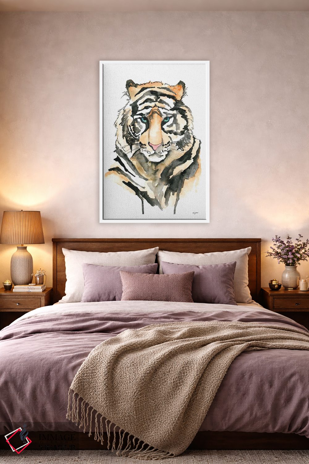 تابلو دکوراتیو ببر اثر کلسی مک نت - D2W