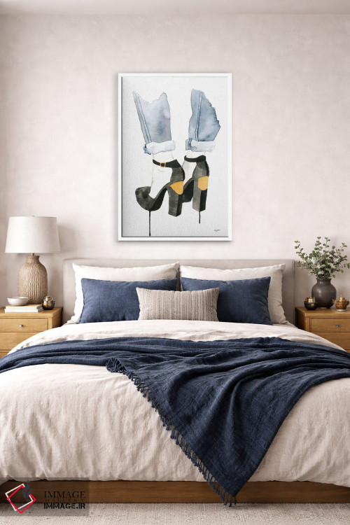 تابلو دکوراتیو پاشنه صفحه دار اثر کلسی مک نت - D5W