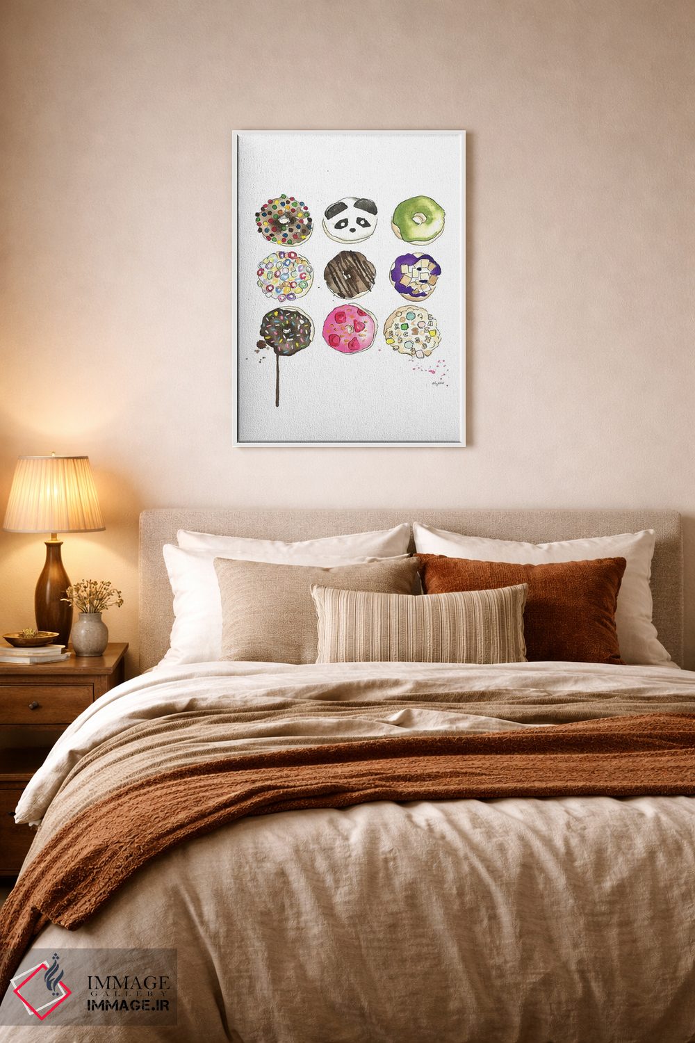 تابلو دکوراتیو پیراشکی ها اثر کلسی مک نت - D3W