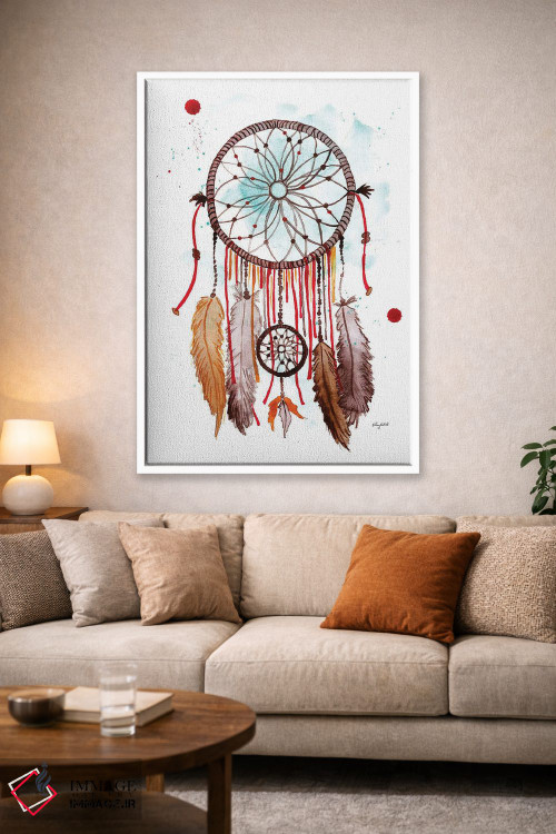 تابلو دکوراتیو دست ساز رویاگیر II اثر کلسی مک نت - D1W