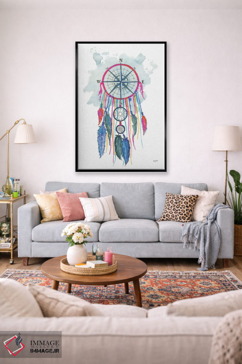 تابلو دکوراتیو دست ساز رویاگیر IX اثر کلسی مک نت - D1B