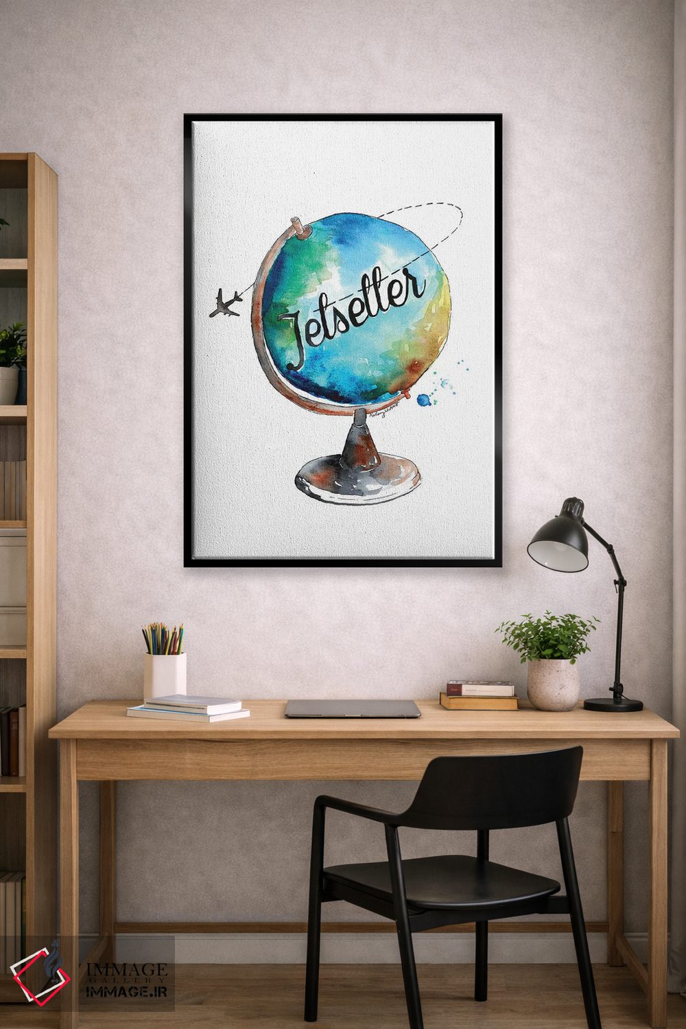 تابلو مینیمال اهل سفر اثر کلسی مک نت - D1B