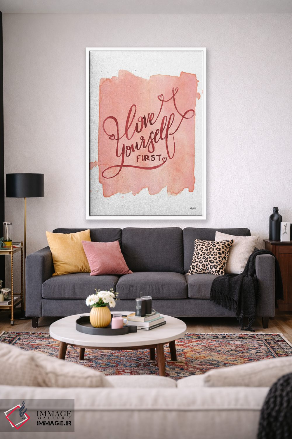 تابلو دکوراتیو اول خودت را دوست داشته باش اثر کلسی مک نت - D1W